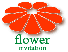 Flower invitation