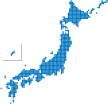 日本全国のお客様とお取引をさせていただいております