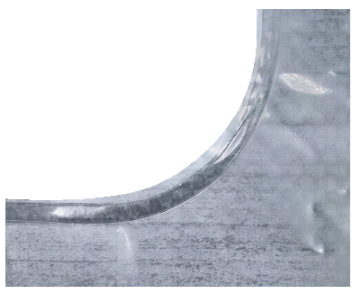 角Rヒートシール袋