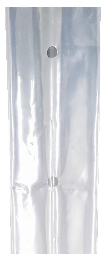 ポリエチレン製、ポリダクト、穴あけ